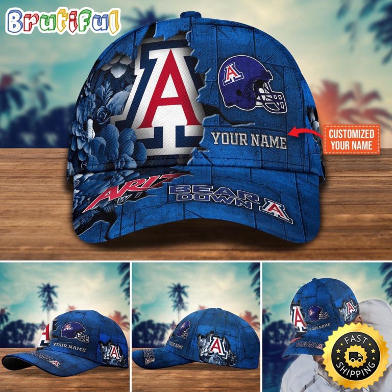 NCAA Arizona Wildcats Baseball Cap Custom Hat For Fans
