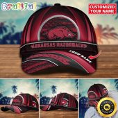 NCAA Arkansas Razorbacks Baseball Cap Custom Cap For Football Fans