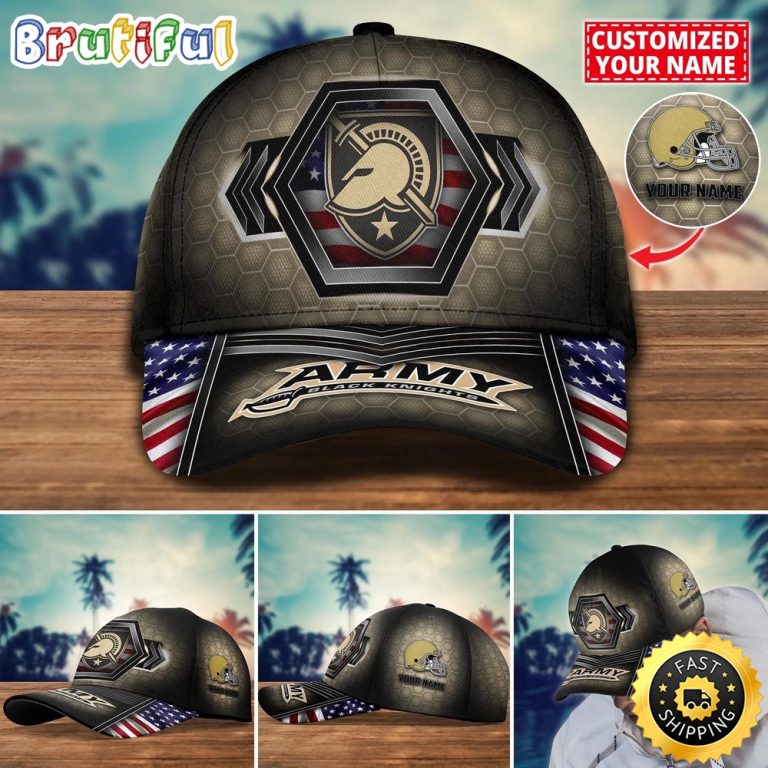 NCAA Army Black Knights Baseball Cap Best Trending Custom Name Cap