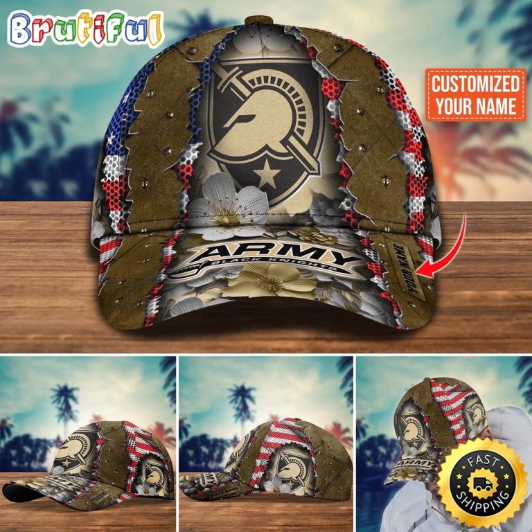 NCAA Army Black Knights Baseball Cap Custom Cap For Fans