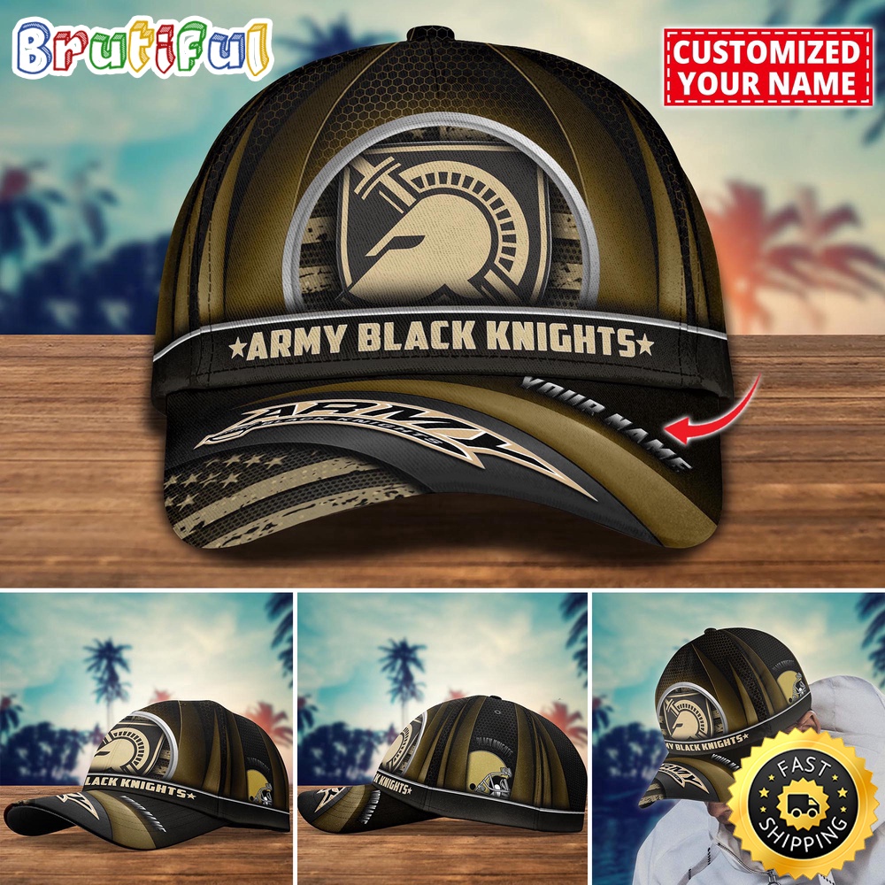 NCAA Army Black Knights Baseball Cap Custom Cap For Football Fans NCAA Army Black Knights Baseball Cap Custom Cap For Football Fans