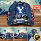 NCAA BYU Cougars Baseball Cap Custom Cap For Fans