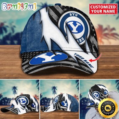 NCAA BYU Cougars Baseball Cap Custom Cap For Sport Fans
