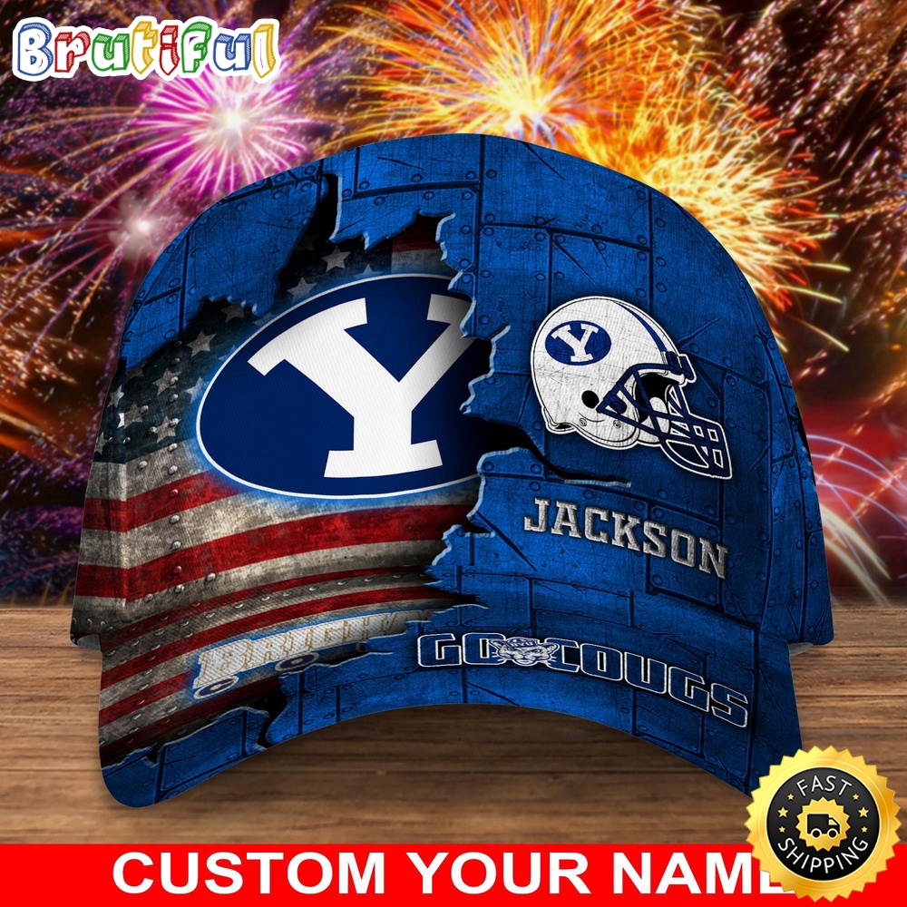 NCAA BYU Cougars Baseball Cap Custom Cap Go Sports Teams NCAA BYU Cougars Baseball Cap Custom Cap Go Sports Teams