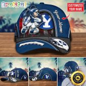 NCAA BYU Cougars Baseball Cap Mickey Mouse Custom Cap For Fans