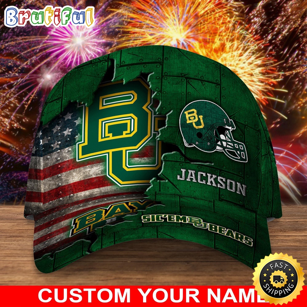 NCAA Baylor Bears Baseball Cap Custom Cap Go Sports Teams NCAA Baylor Bears Baseball Cap Custom Cap Go Sports Teams