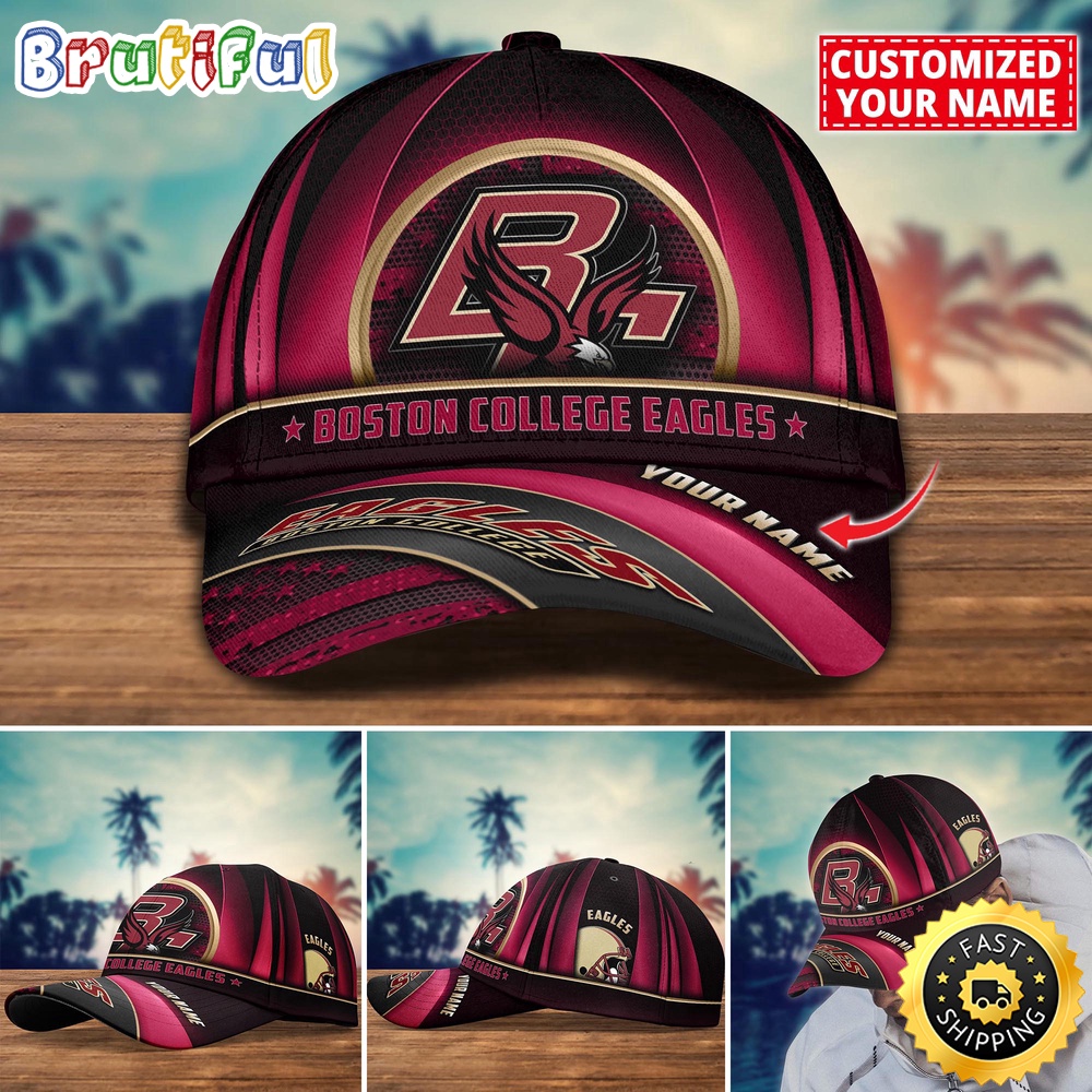 NCAA Boston College Eagles Baseball Cap Custom Cap For Football Fans