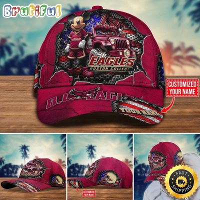NCAA Boston College Eagles Baseball Cap Trending Customize Cap