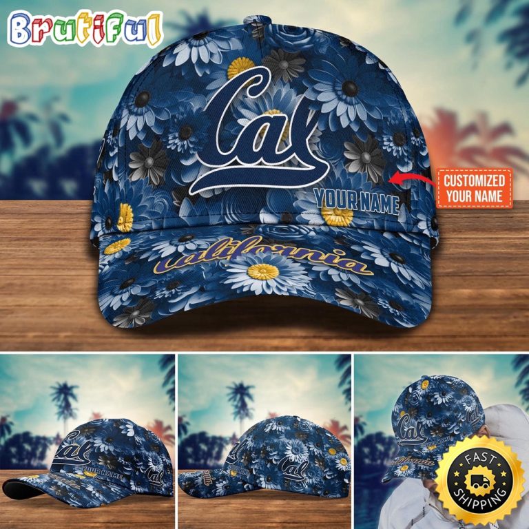 NCAA California Golden Bears Baseball Cap Customized Cap Hot Trending