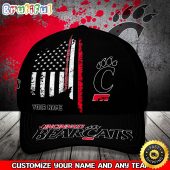 NCAA Cincinnati Bearcats Baseball Cap Your Name Custom Baseball Cap