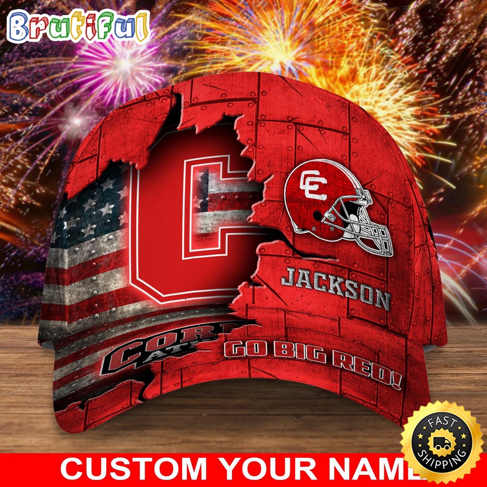 NCAA Cornell Big Red Baseball Cap Custom Cap Go Sports Teams