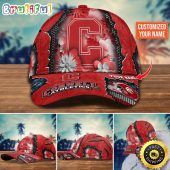 NCAA Cornell Big Red Baseball Cap Flag Flower Custom Name Cap