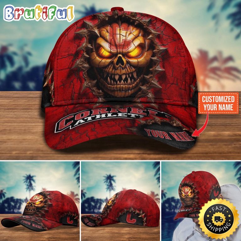 NCAA Cornell Big Red Baseball Cap Halloween Custom Cap For This Season