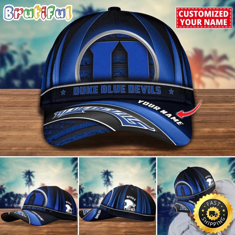 NCAA Duke Blue Devils Baseball Cap Custom Cap For Football Fans