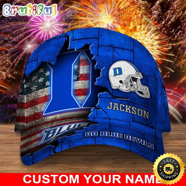 NCAA Duke Blue Devils Baseball Cap Custom Cap Go Sports Teams