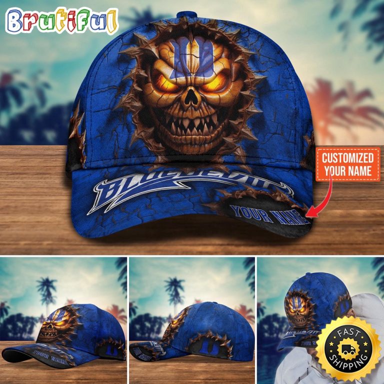 NCAA Duke Blue Devils Baseball Cap Halloween Custom Cap For This Season