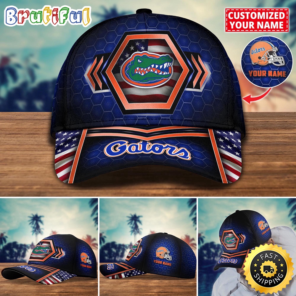NCAA Florida Gators Baseball Cap Best Trending Custom Name Cap NCAA Florida Gators Baseball Cap Best Trending Custom Name Cap