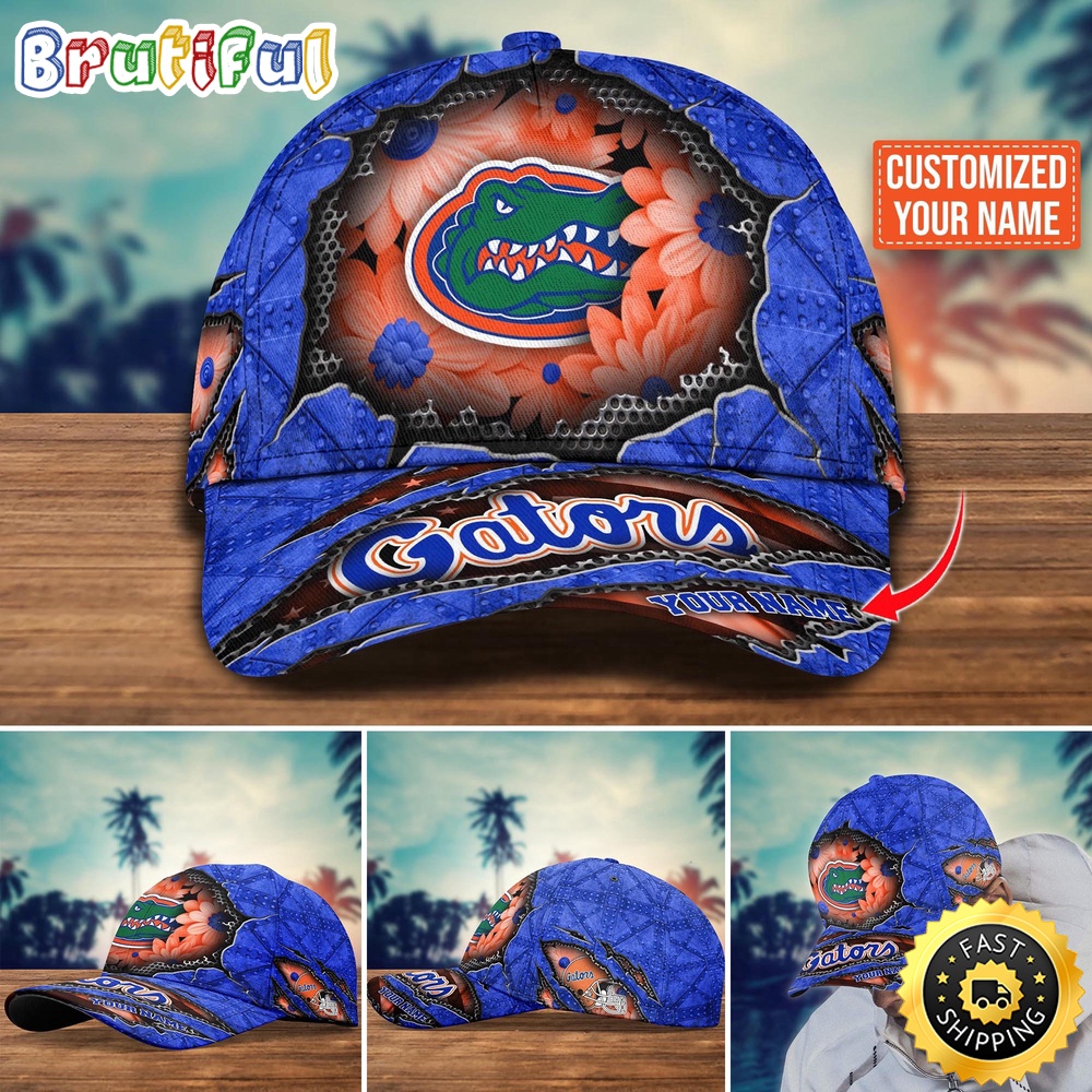 NCAA Florida Gators Baseball Cap Custom Cap Trending