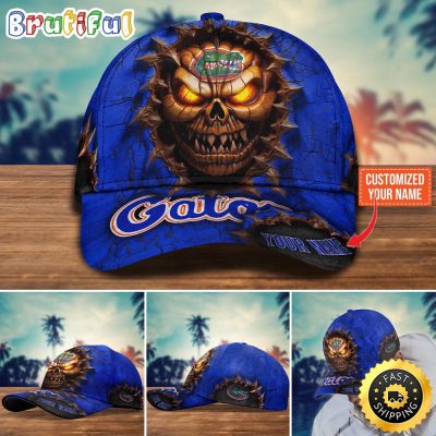 NCAA Florida Gators Baseball Cap Halloween Custom Cap For This Season