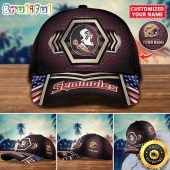 NCAA Florida State Seminoles Baseball Cap Best Trending Custom Name Cap