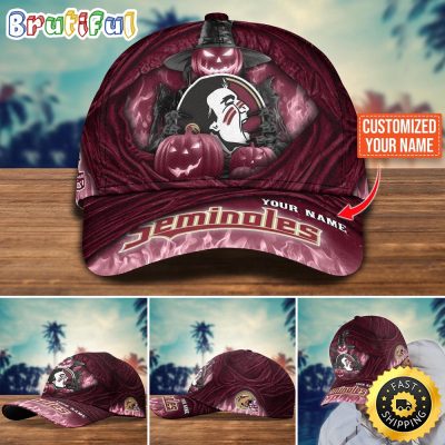 NCAA Florida State Seminoles Baseball Cap Halloween Custom Cap For Fans