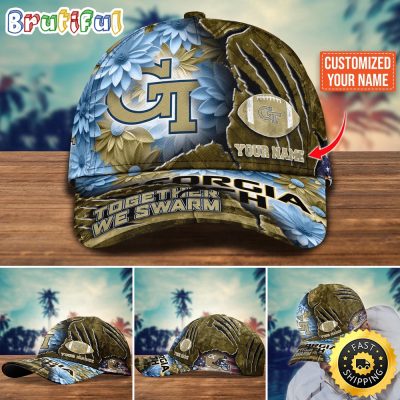 NCAA Georgia Tech Yellow Jackets Baseball Cap Custom Hat For Fans New Arrivals