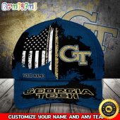 NCAA Georgia Tech Yellow Jackets Baseball Cap Your Name Custom Baseball Cap