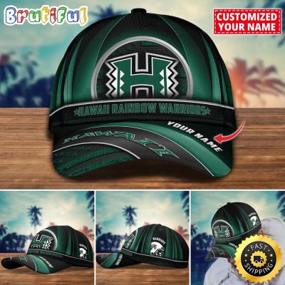 NCAA Hawaii Rainbow Warriors Baseball Cap Custom Cap For Football Fans