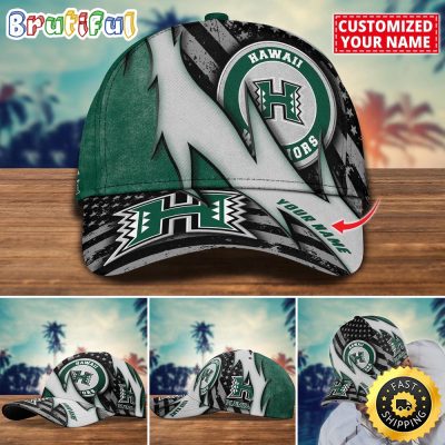 NCAA Hawaii Rainbow Warriors Baseball Cap Custom Cap For Sport Fans