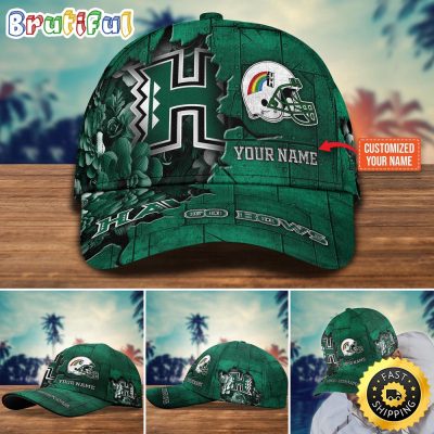 NCAA Hawaii Rainbow Warriors Baseball Cap Custom Hat For Fans