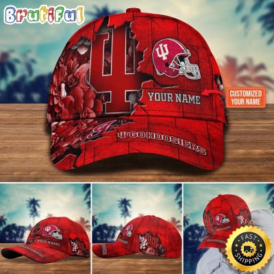 NCAA Indiana Hoosiers Baseball Cap Custom Hat For Fans