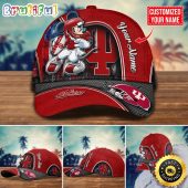 NCAA Indiana Hoosiers Baseball Cap Mickey Mouse Custom Cap For Fans