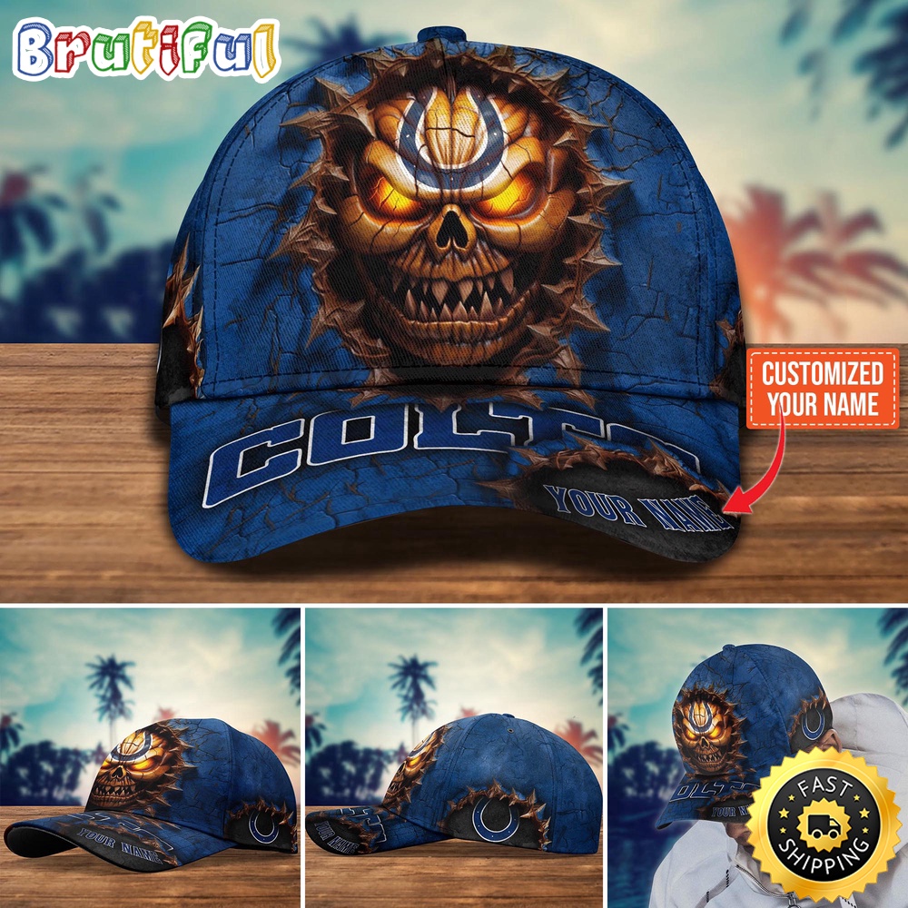 NCAA Indianapolis Colts Baseball Cap Halloween Custom Cap For This Season