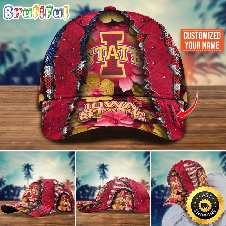NCAA Iowa State Cyclones Baseball Cap Custom Cap For Fans