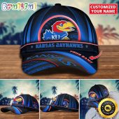 NCAA Kansas Jayhawks Baseball Cap Custom Cap For Football Fans