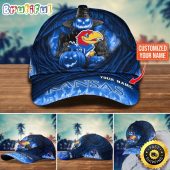 NCAA Kansas Jayhawks Baseball Cap Halloween Custom Cap For Fans