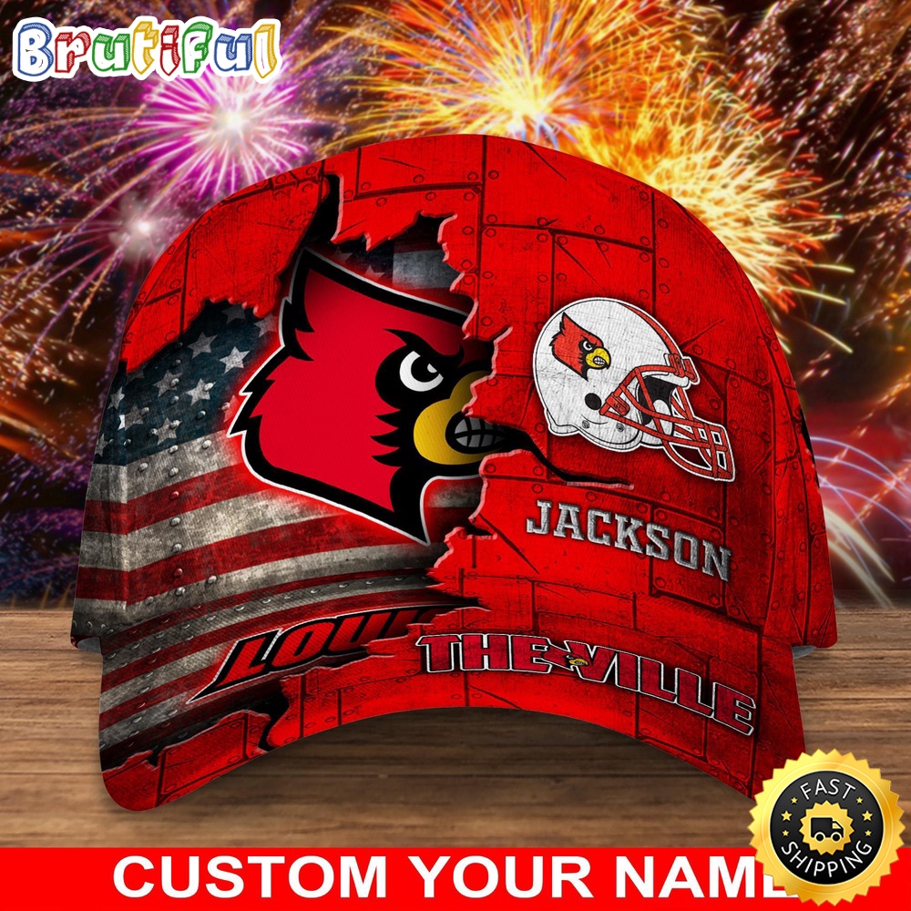 NCAA Louisville Cardinals Baseball Cap Custom Cap Go Sports Teams