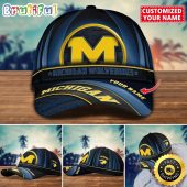 NCAA Michigan Wolverines Baseball Cap Custom Cap For Football Fans