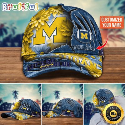 NCAA Michigan Wolverines Baseball Cap Custom Hat For Fans New Arrivals