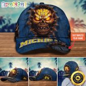 NCAA Michigan Wolverines Baseball Cap Halloween Custom Cap For This Season