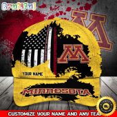 NCAA Minnesota Golden Gophers Baseball Cap Your Name Custom Baseball Cap