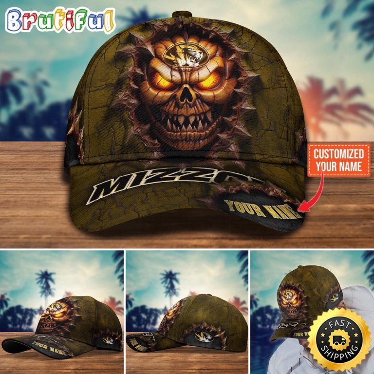 NCAA Missouri Tigers Baseball Cap Halloween Custom Cap For This Season