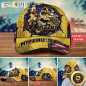 NCAA Missouri Tigers Baseball Cap Trending Customize Cap