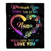 Nana Blanket From Grandkids Granddaughter Grandson We Love You Grandparent Personalized Blanket For Mom Mother S Day Gifts Blanket 1 Xd8zbo.jpg - demo10