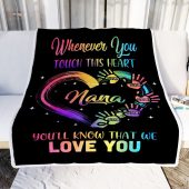Nana Blanket From Grandkids Granddaughter Grandson We Love You Grandparent Personalized Blanket For Mom Mother S Day Gifts Blanket 2 Ryydwc.jpg - demo10