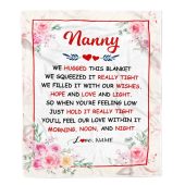 Nanny Blanket From Kids We Hugged This Blanket Floral Personalized Blanket For Mom Mother S Day Gifts Blanket 1 Iryifs.jpg - demo10