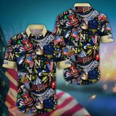 Navy Midshipmen NCAA Flower Aloha Hawaiian Shirt 14, NCAA Hawaiian Shirt