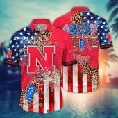 Nebraska Cornhuskers Aloha Hawaiian Shirt, NCAA Hawaiian Shirt