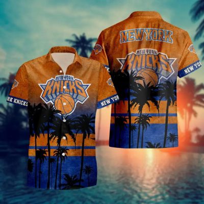 New York Knicks Aloha Hawaiian Shirt, NCAA Hawaiian Shirt