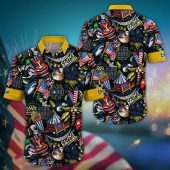 Notre Dame Fighting Irish NCAA Flower Aloha Hawaiian Shirt 13, NCAA Hawaiian Shirt